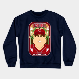 Baseball Red Blue White - Deuce Crackerjack - June version Crewneck Sweatshirt